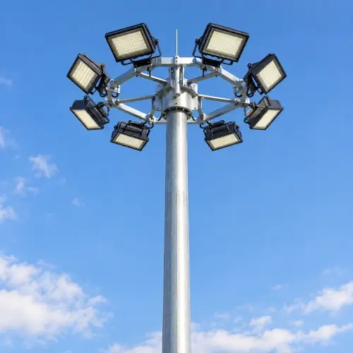 High Mast Lighting Pole Manufacturer in India